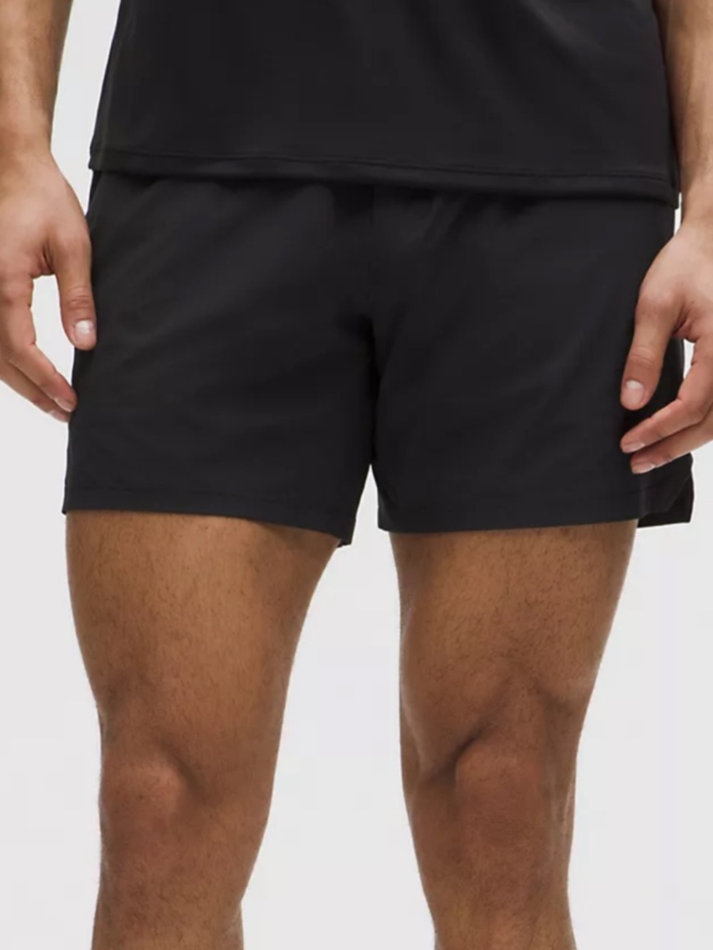 Lululemon Mile Maker Ripstop Lined Shorts 6” Black XXL Athletic Running Gym